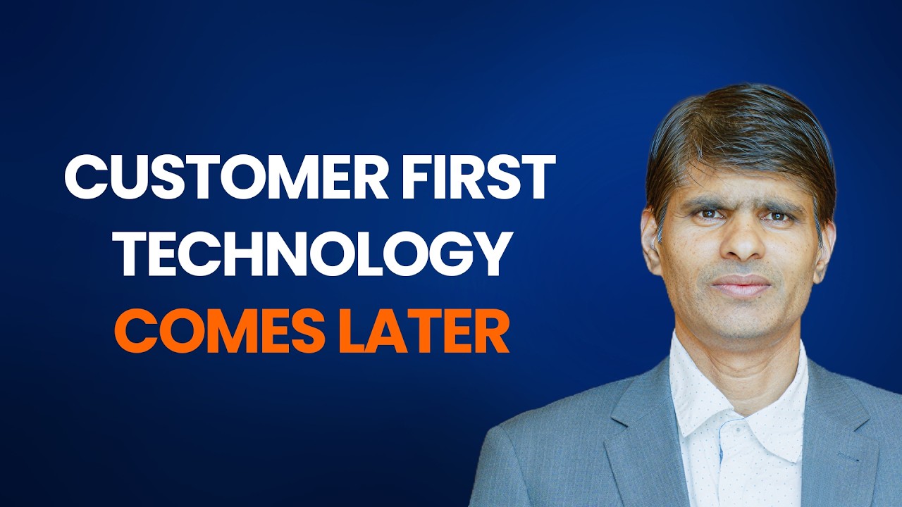 Don’t be obsessed with technology be obsessed with problem. Mahanth, Director, SpanIdea Systems