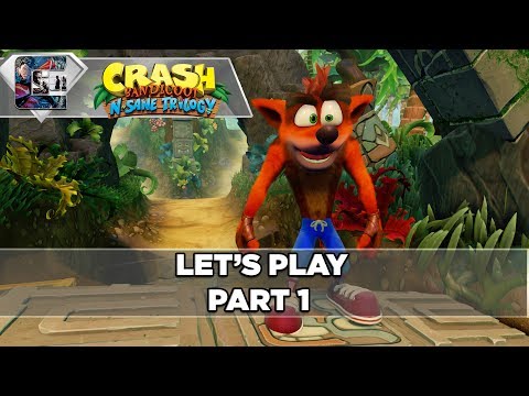 Crash Bandicoot N Sane Trilogy Livestream (PS4 Exclusive) | CenterStrain01