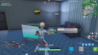 フォートナイトいつもどうりゆくっりとやる