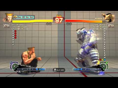 USFIV~ Zangief (new umehara) vs  Guile (SFF I Prodigy) HD
