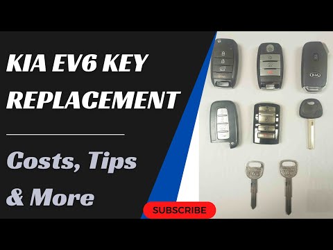 Kia EV6 Key Replacement - How to Get a New Key. (Tips to Save Money, Costs, Keys & More.)
