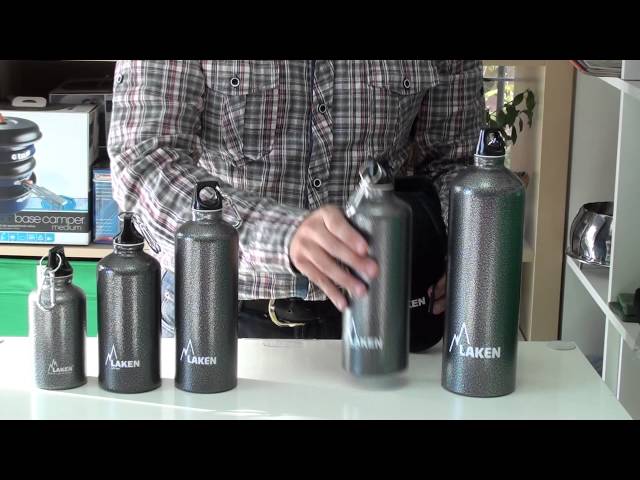 Vídeo relacionado con Laken Botella de Aluminio 1,5L Gris Futura (boca estrecha)