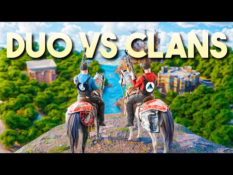 MOST TARGETED DUO VS CLANS (ft. Coma) - Rust