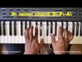 How to Play the D Flat Minor Chord - Db Minor on Piano and Keyboard - Dbm, Dbmin