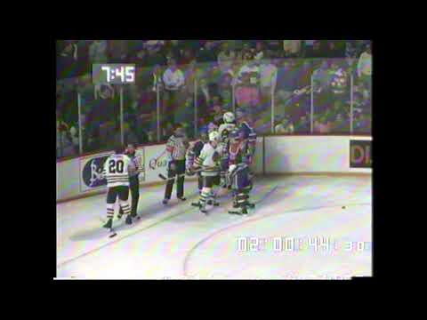 Chicago Blackhawks Edmonton Oilers Dec. 17, 1989 Highlights