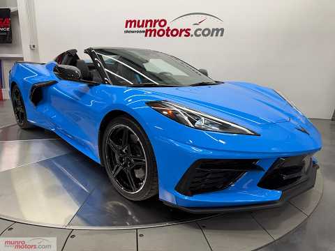 2024 Chevrolet Corvette Stingray Convertible 2LT in Blue for sale at Munro Motors in Brantford, ON