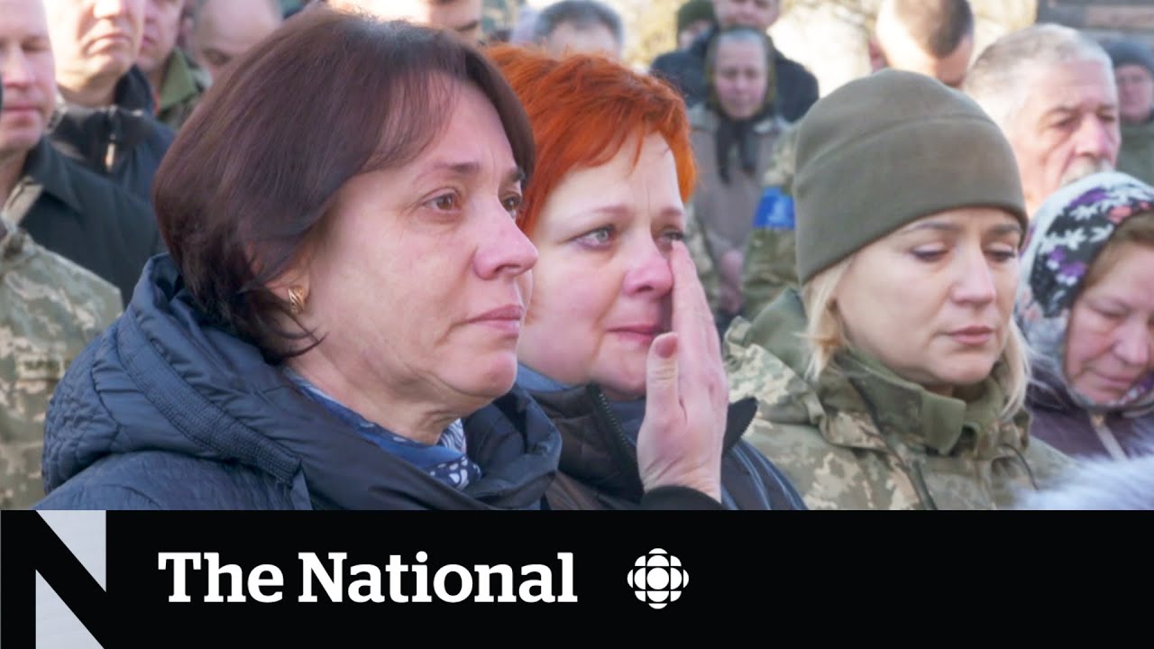 Battered Ukrainian villages mourn fallen soldiers