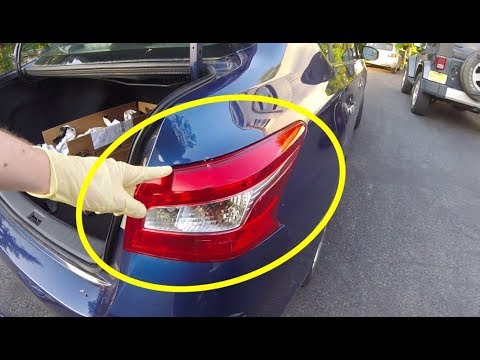 How To Replace Nissan Sentra Tail Light Assembly (2013-2019)