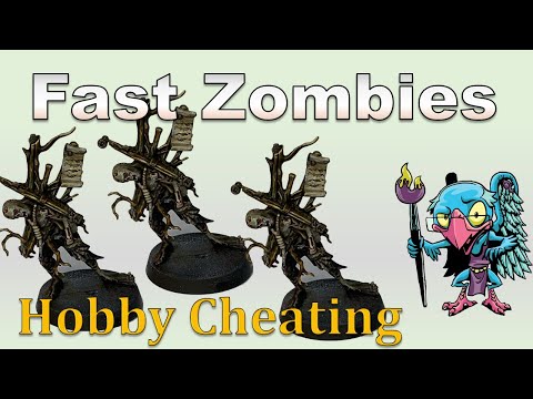 Speed Painting Zombies - Hobby Cheating 295