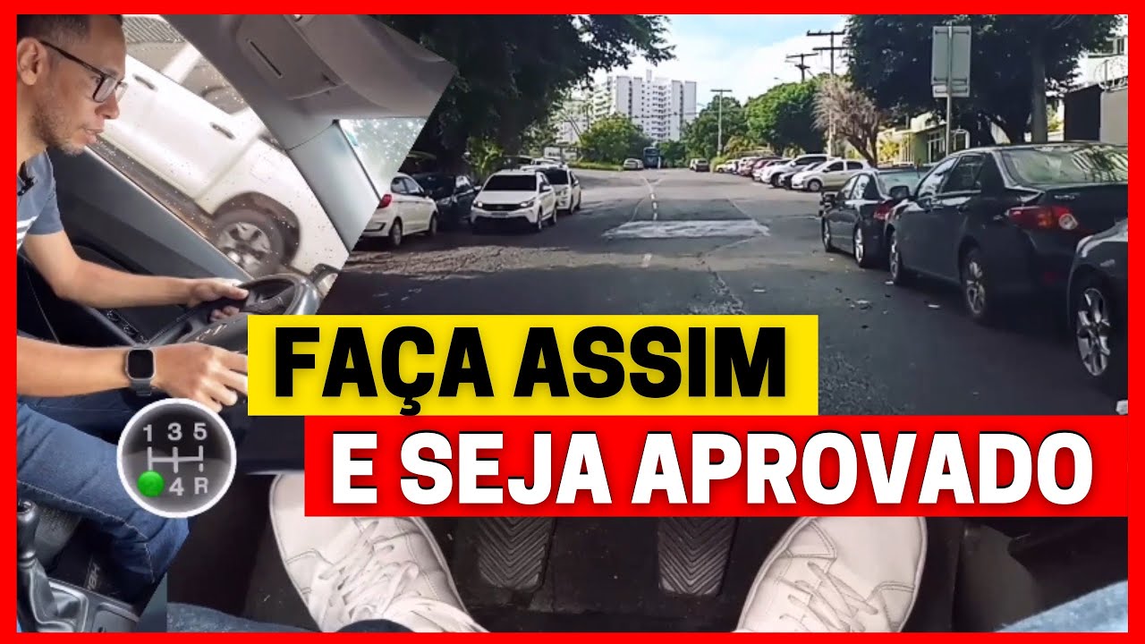 NÃO VÁ FAZER O EXAME DE CARRO, ANTES DESSAS INSTRUÇÕES.