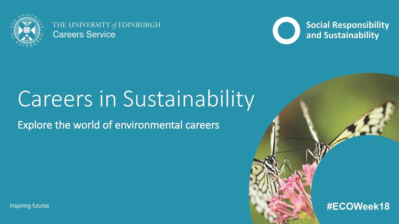Careers in Sustainability 2018