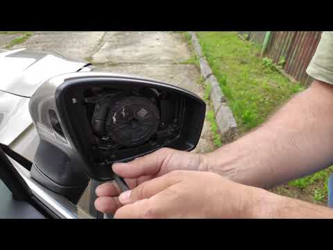 VW Tiguan AD1/BW2 Side mirror dynamic LED turn signal installation