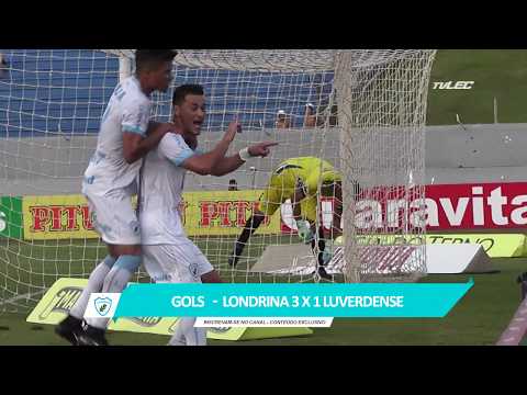 GOLS - Londrina 3 x 1 Luverdense