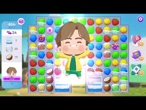 [BTS Island: In the SEOM] Level 806 インザソム 인 더 섬 No Boosters
