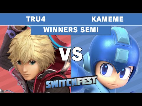 Switchfest Kickoff - Kameme (Mega man) Vs Tru4 (Shulk) Winners Semis - Smash Ultimate