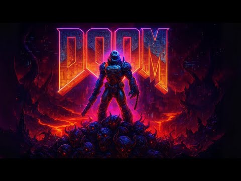 DOOM • 14 Track Heavy Dark Synthwave Tribute (Pixel Wave)