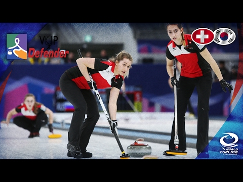 Switzerland v Korea (Women) - VoIP Defender World Junior Curling Championships 2017
