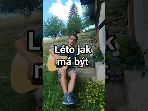 Karel Zich - Léto jak má být cover verzia #guitar #acoustic #shorts