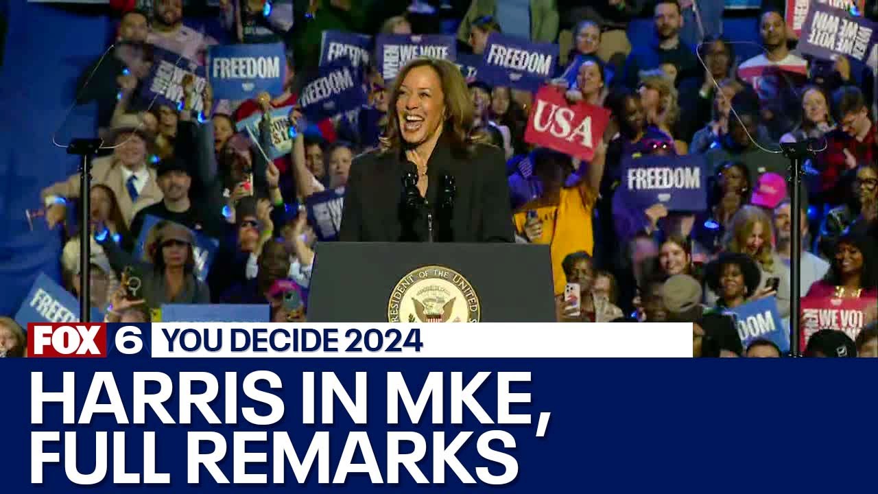 Full remarks: Kamala Harris in Milwaukee | FOX6 News Milwaukee