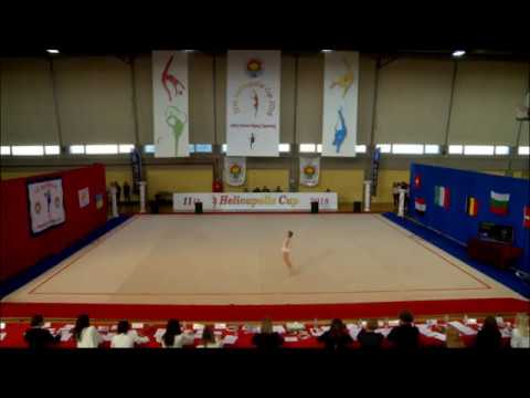 Yuliana Toteva, hoop, Helioupolis Cup 2018