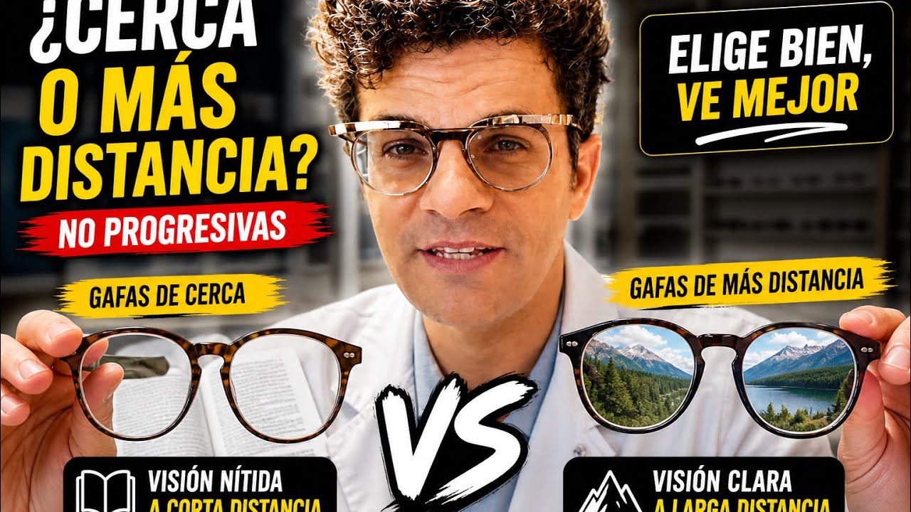 Watch Gafas de CERCA VS Gafas de MĆS DISTANCIAS. NO Progresivas Now Gafas de CERCA VS Gafas de MĆS DISTANCIAS. NO Progresivas