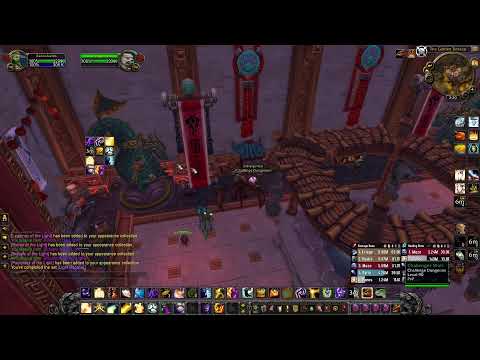 MoP - Disc Priest Challenge Mode Gold Scarlett Halls