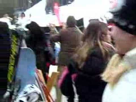 MISSY MAY @ charity celebrity ski race