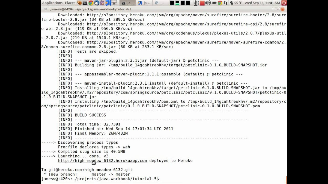 Running Java Web Apps on the Cloud with Heroku
