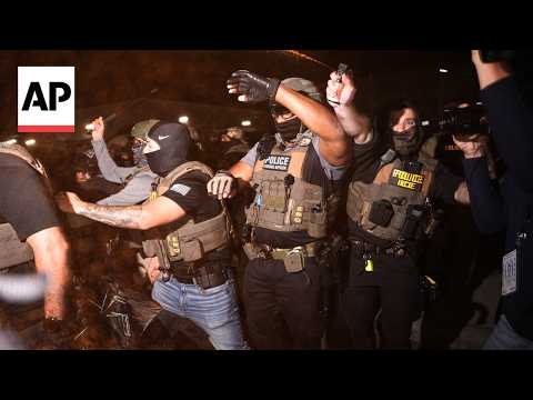 Protesters clash with ICE agents amid concerns inside a New Jersey detention center
