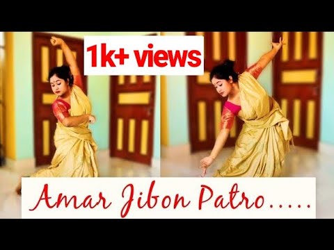 Amar Jibon Patro || Rabindra nrittya || Dance Performer & Choreographer || Sraya Ghosh