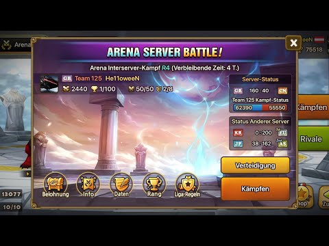 Arena Server Battle - R4 50 Wins? - Summonerswar