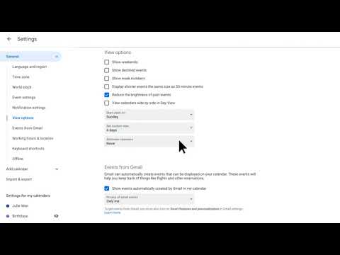 How to: Use an alternate calendar in Google Calendar