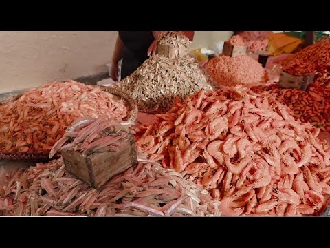 Feira de peixes salgados e fresco ás terça feira. Igaci  - Alagoas. 