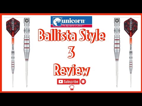 Unicorn Ballista Style 3 Review #darts