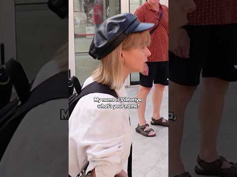 When a Romanian girl does a language challenge