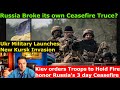 Kiev Orders Troops Ceasefire For RUS 3 Day Truce RUS Breaks Own Truce Ukr Invades Kursk RUS Again