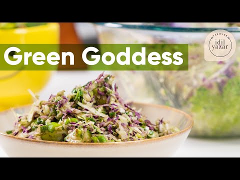 Green Goddess Salad | Lahana Salatası🥗 | Tik Tok Tarifleri!
