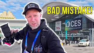 What’s In My CES Camera Bag… and Why It Was a Huge Mistake!