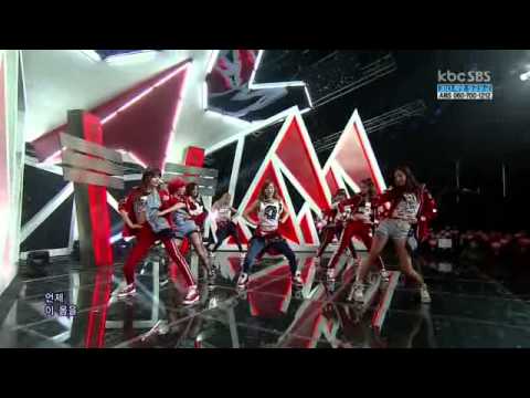 130106 kbc SBS SNSD (Girls' Generation) - I Got A Boy Comeback Inkigayo