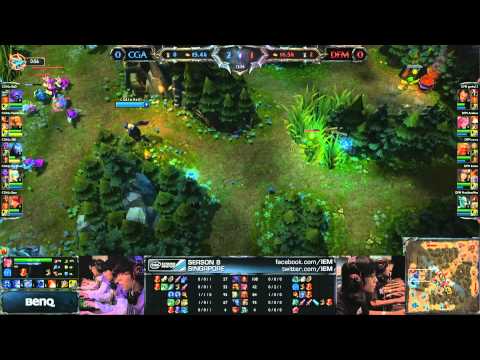 CGA LEGENDs vs Detonation FM Game 1 | Amateur SemiFinals IEM Singapore | SITEX 2013 DFM vs CGA G1