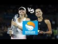 Sharapova vs Ivanovic ● 2015 Brisbane Final Highlights