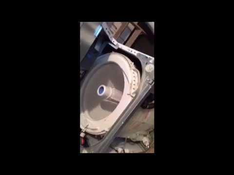 GE washer gear case supports assembly installation WH26X22784 WH49X22795