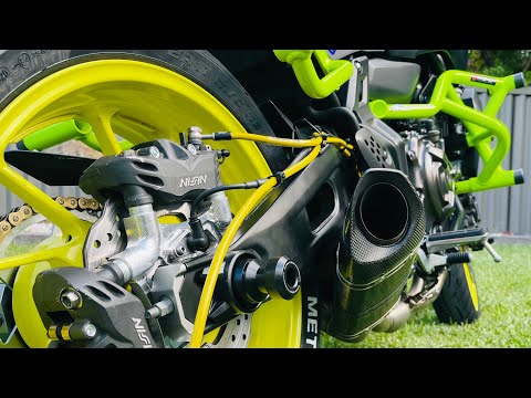 Yamaha MT 07 2017 Stunt Bike Build