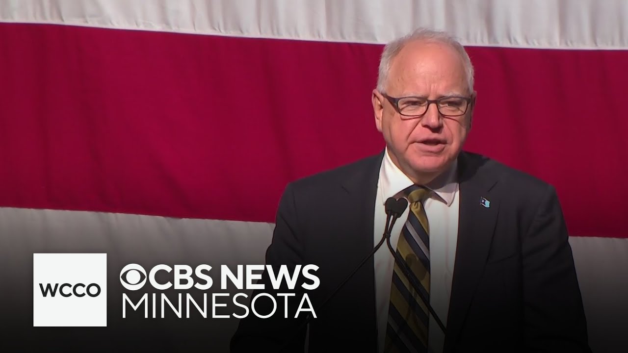 Gov. Tim Walz following election loss: "I'm not done fighting for Minnesota"