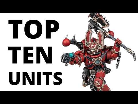 Top Ten Strongest World Eaters Units - Most Commonly Played Competitive Datasheets?