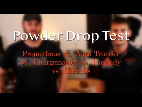 Powder Drop Test Part 1 - Prometheus, Auto Trickler, Chargemaster, Hornady, Harrells