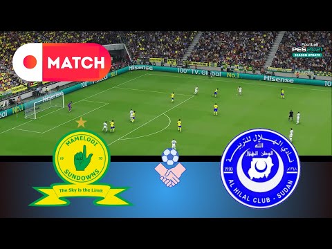 Mamelodi Sundowns vs Al Hilal | Champions League 2025 Simulation | PES 21 Realistic Gameplay