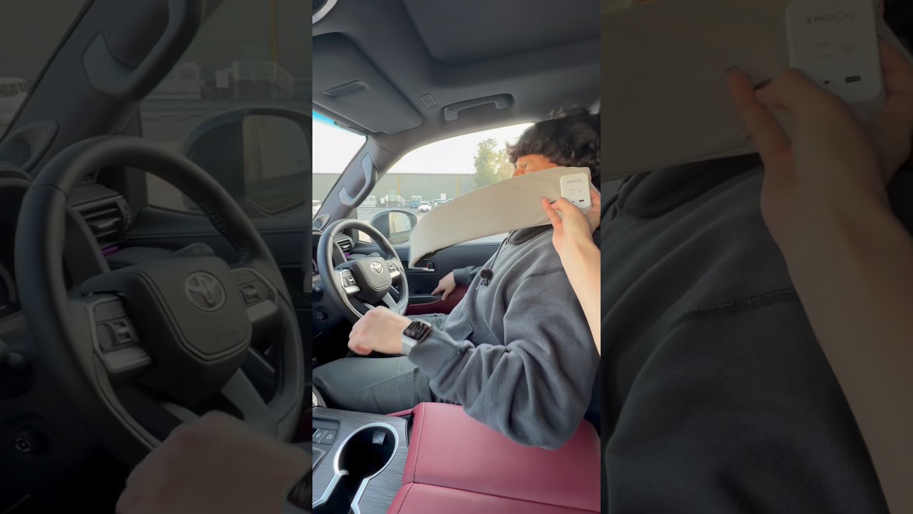 運転中に使うと疲れが軽減されるアイテム紹介！