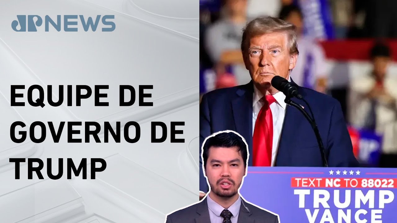 Donald Trump deve anunciar integrantes do novo governo nos próximos dias; Kobayashi comenta
