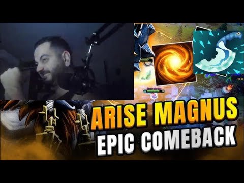Ar1se Best Magnus Incredibile Game And Plays WAWWWW Dota 2 Highlights !!